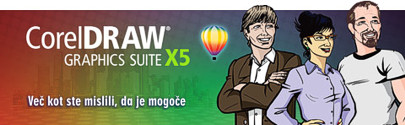Novi CorelDraw Graphics Suite X5