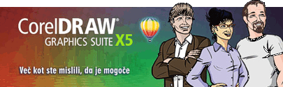 Novi CorelDraw Graphics Suite X5